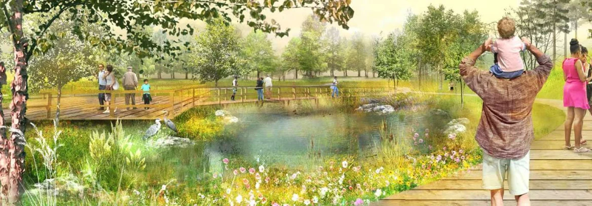 Smoky Hollow community rendering